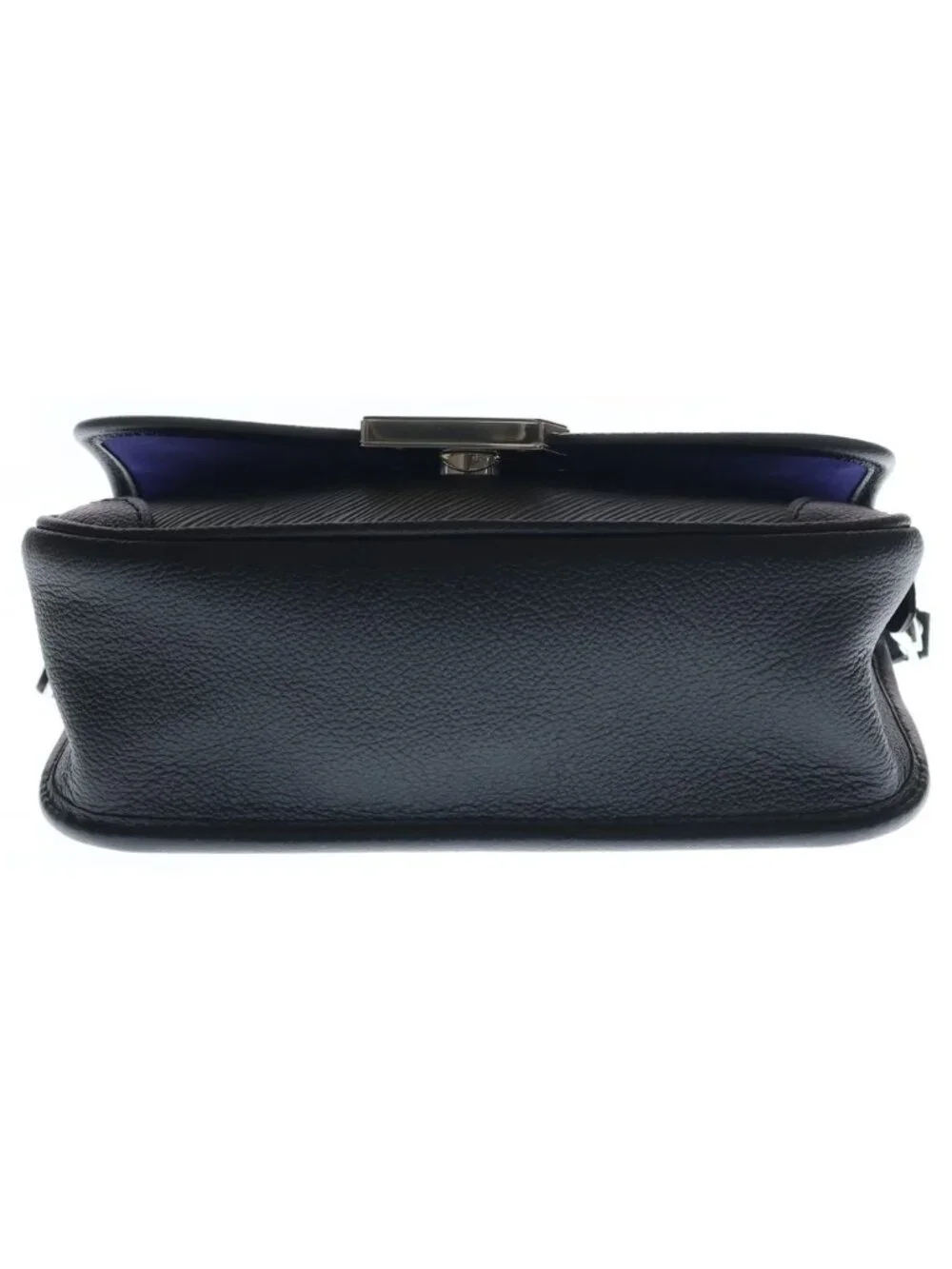 Louis Vuitton Buci NM Epi Leather Shoulder Bag Noir Blue Berry Black Purple